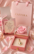 Mini relicário rosa encantada